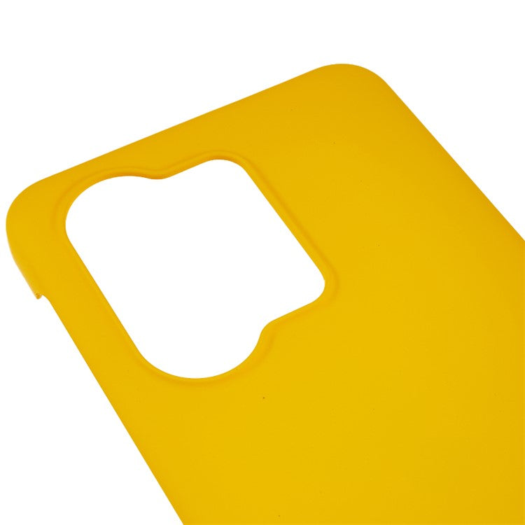 For OnePlus Nord 3 5G / Ace 2V 5G Anti-Dust Rubberized Plastic Hard Case Protective Cell Phone Cover - Yellow