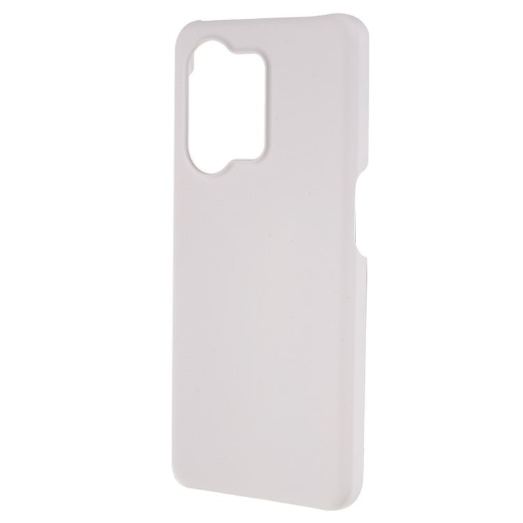 For OnePlus Nord 3 5G / Ace 2V 5G Anti-Dust Rubberized Plastic Hard Case Protective Cell Phone Cover - White