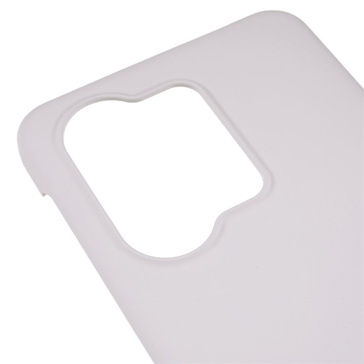 For OnePlus Nord 3 5G / Ace 2V 5G Anti-Dust Rubberized Plastic Hard Case Protective Cell Phone Cover - White
