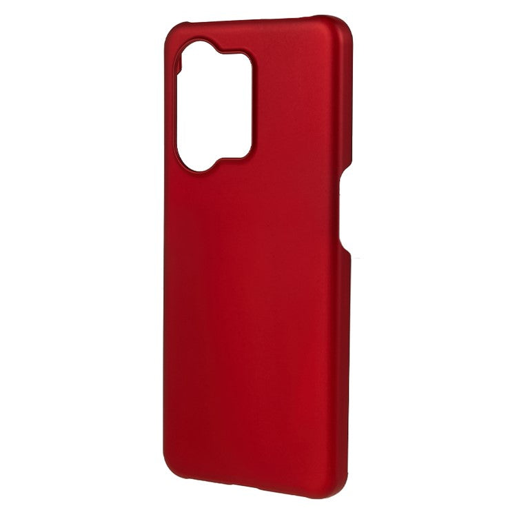 For OnePlus Nord 3 5G / Ace 2V 5G Anti-Dust Rubberized Plastic Hard Case Protective Cell Phone Cover - Red