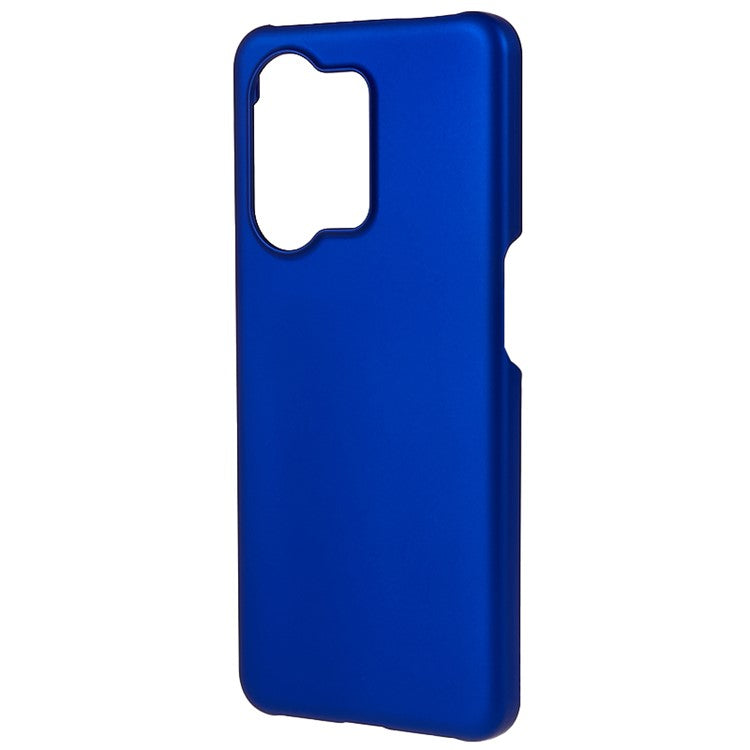 For OnePlus Nord 3 5G / Ace 2V 5G Anti-Dust Rubberized Plastic Hard Case Protective Cell Phone Cover - Blue