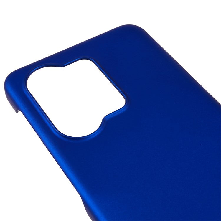 For OnePlus Nord 3 5G / Ace 2V 5G Anti-Dust Rubberized Plastic Hard Case Protective Cell Phone Cover - Blue