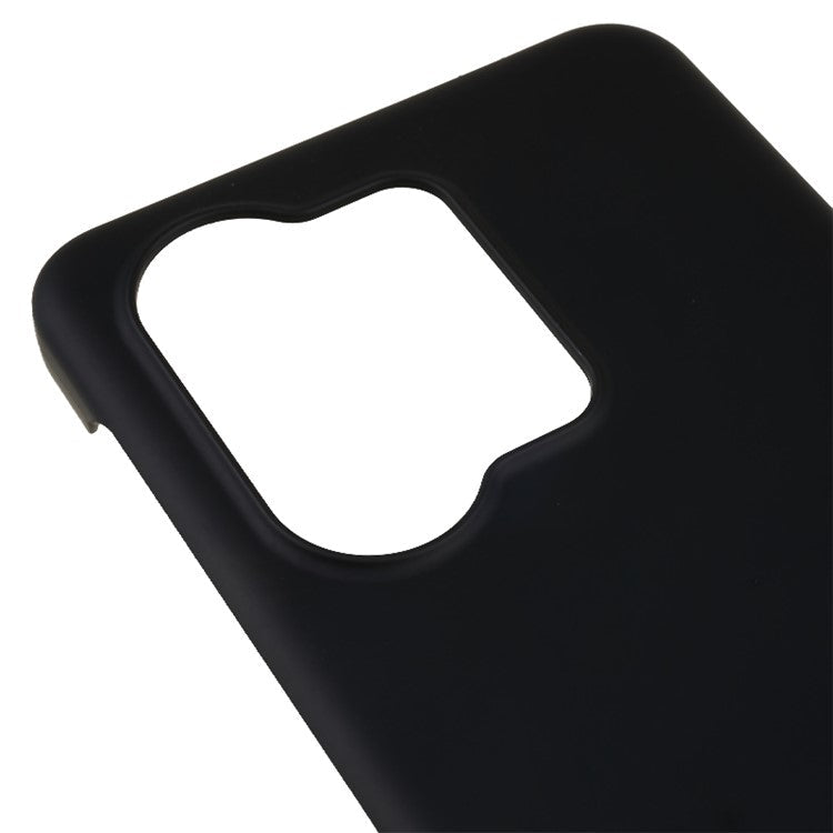 For OnePlus Nord 3 5G / Ace 2V 5G Anti-Dust Rubberized Plastic Hard Case Protective Cell Phone Cover - Black