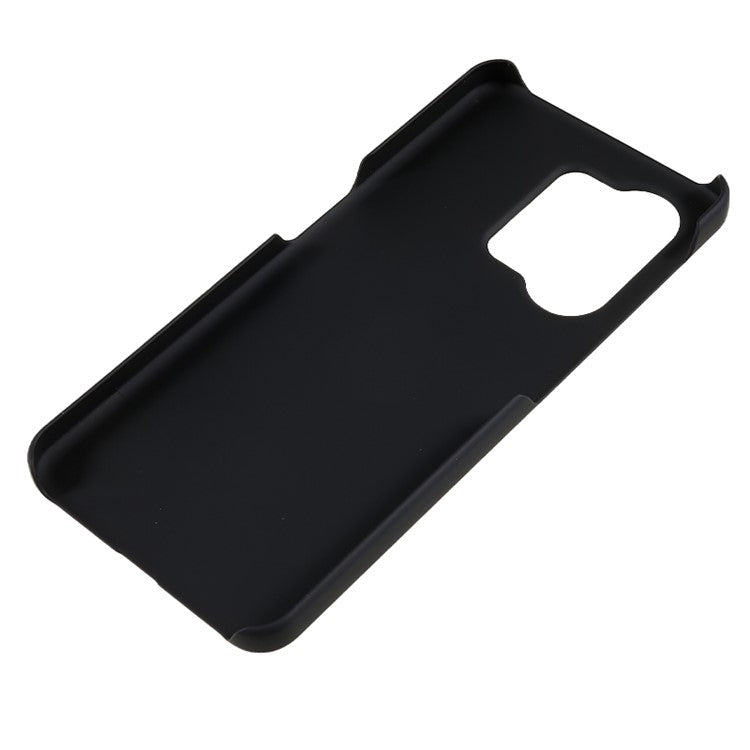 For OnePlus Nord 3 5G / Ace 2V 5G Anti-Dust Rubberized Plastic Hard Case Protective Cell Phone Cover - Black