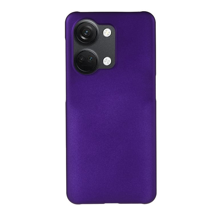 For OnePlus Nord 3 5G / Ace 2V 5G Anti-Dust Rubberized Plastic Hard Case Protective Cell Phone Cover - Purple