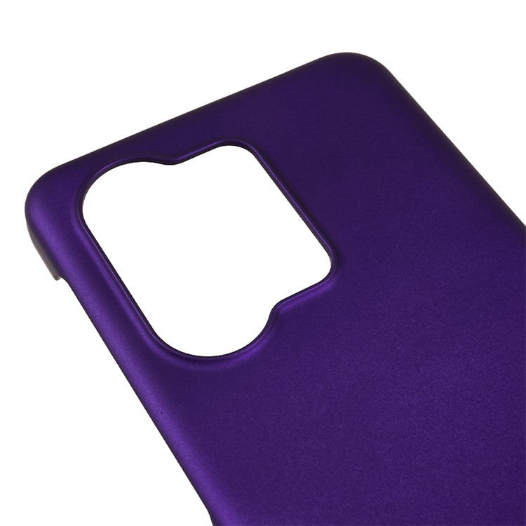 For OnePlus Nord 3 5G / Ace 2V 5G Anti-Dust Rubberized Plastic Hard Case Protective Cell Phone Cover - Purple