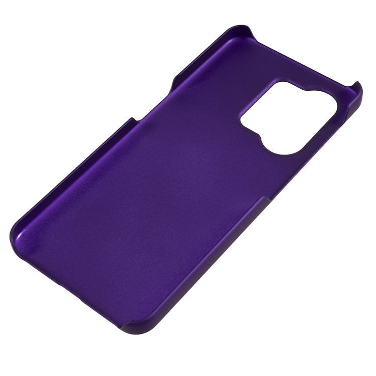 For OnePlus Nord 3 5G / Ace 2V 5G Anti-Dust Rubberized Plastic Hard Case Protective Cell Phone Cover - Purple