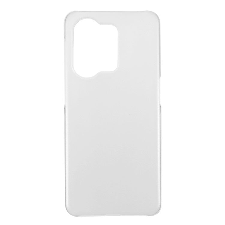 For OnePlus Nord 3 5G / Ace 2V 5G Anti-Dust Rubberized Plastic Hard Case Protective Cell Phone Cover - Transparent