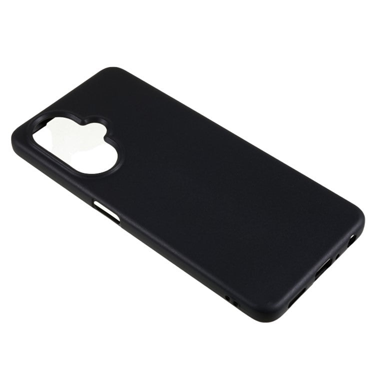 For OnePlus Nord CE 3 Lite 5G / Nord N30 5G Soft TPU Matte Phone Case Anti-drop Protective Back Cover - Black