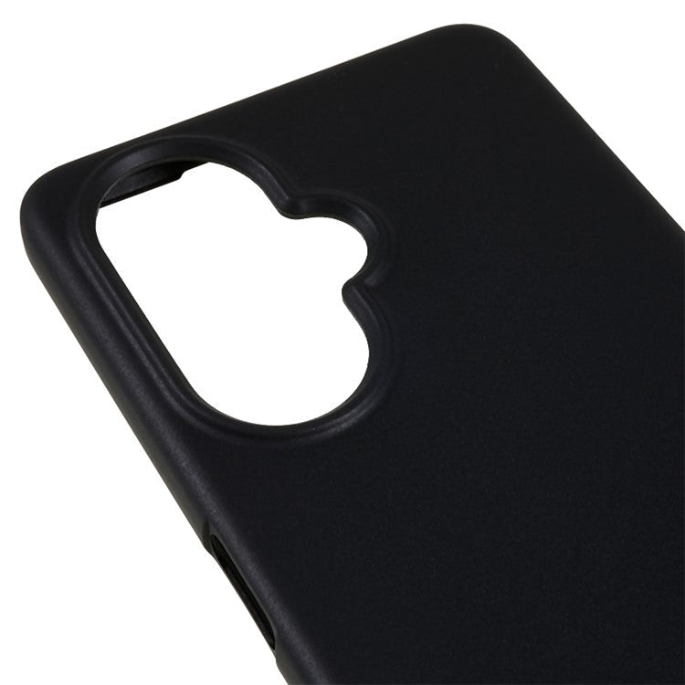 For OnePlus Nord CE 3 Lite 5G / Nord N30 5G Soft TPU Matte Phone Case Anti-drop Protective Back Cover - Black