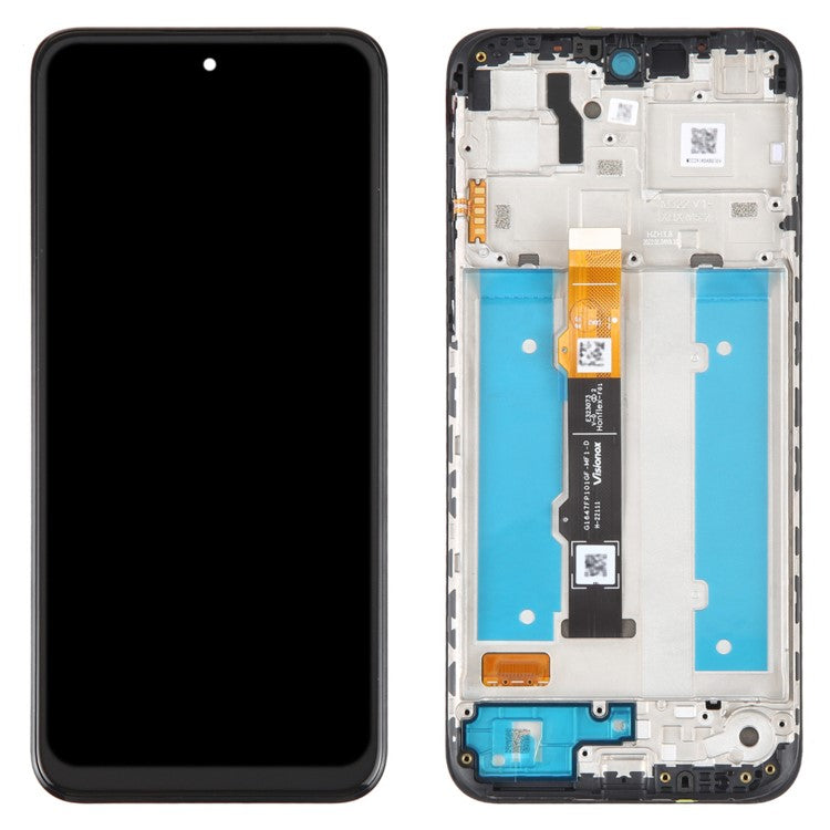 For Motorola Moto G31 4G XT2173 OEM Grade S AMOLED Screen and Digitizer Assembly + Frame Part (without Logo)