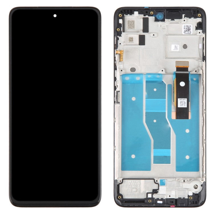 For Motorola Moto G82 5G XT2225 OEM Grade S AMOLED Screen and Digitizer Assembly + Frame Part (without Logo)