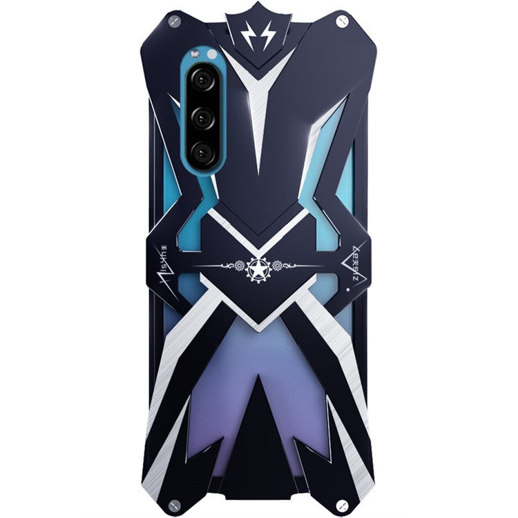 For Sony Xperia 5 II Aluminum Alloy Phone Case Heavy Duty Protection Drop-proof Mobile Phone Cover