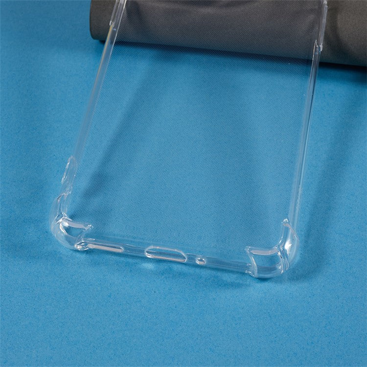 For OnePlus 11 5G Soft TPU Clear Phone Case 4 Thicken Corners Shockproof Back Cover
