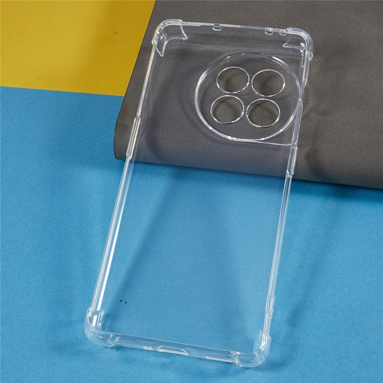 For OnePlus 11R 5G / Ace 2 5G Reinforced Corner TPU Case Transparent Cell Phone Cover