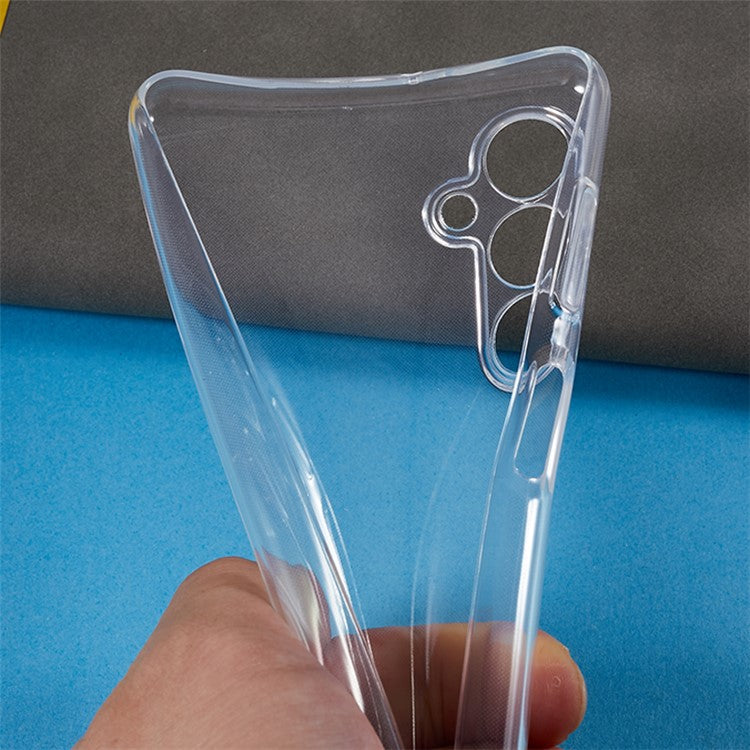 For Samsung Galaxy M54 5G / F54 5G Transparent Phone Case Ultra-Thin Anti-Scratch Soft TPU Phone Cover