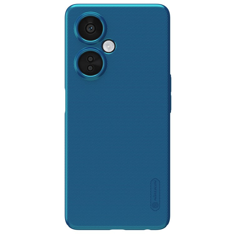 NILLKIN Frosted Shield for OnePlus Nord CE 3 Lite 5G / Nord N30 5G Matte Shockproof Back Cover PC Phone Case - Blue