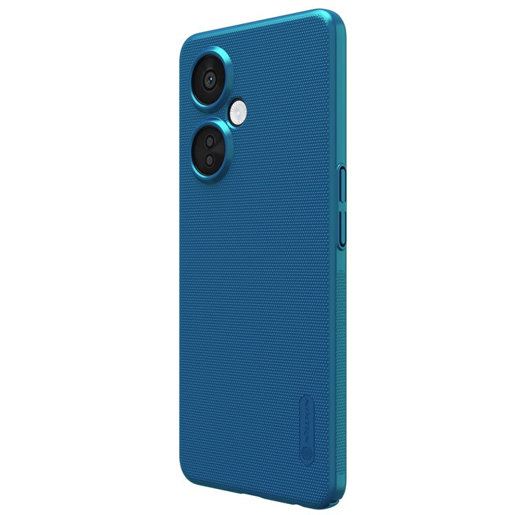 NILLKIN Frosted Shield for OnePlus Nord CE 3 Lite 5G / Nord N30 5G Matte Shockproof Back Cover PC Phone Case - Blue