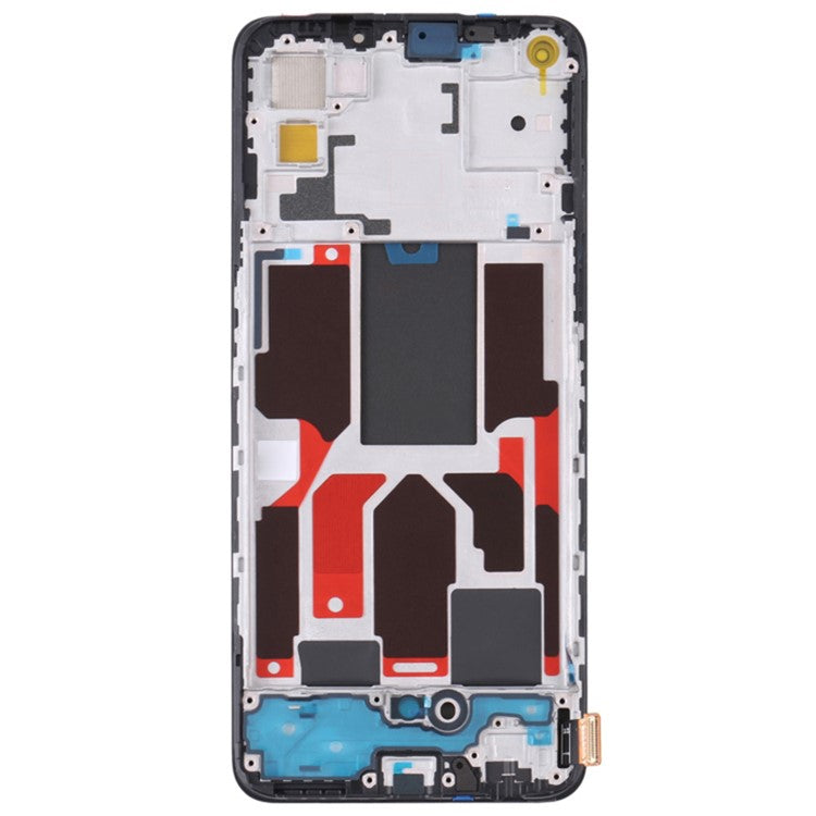 For Oppo Reno5 5G / Find X3 Lite Grade C OLED Screen and Digitizer Assembly + Frame Repair Part (without Logo)