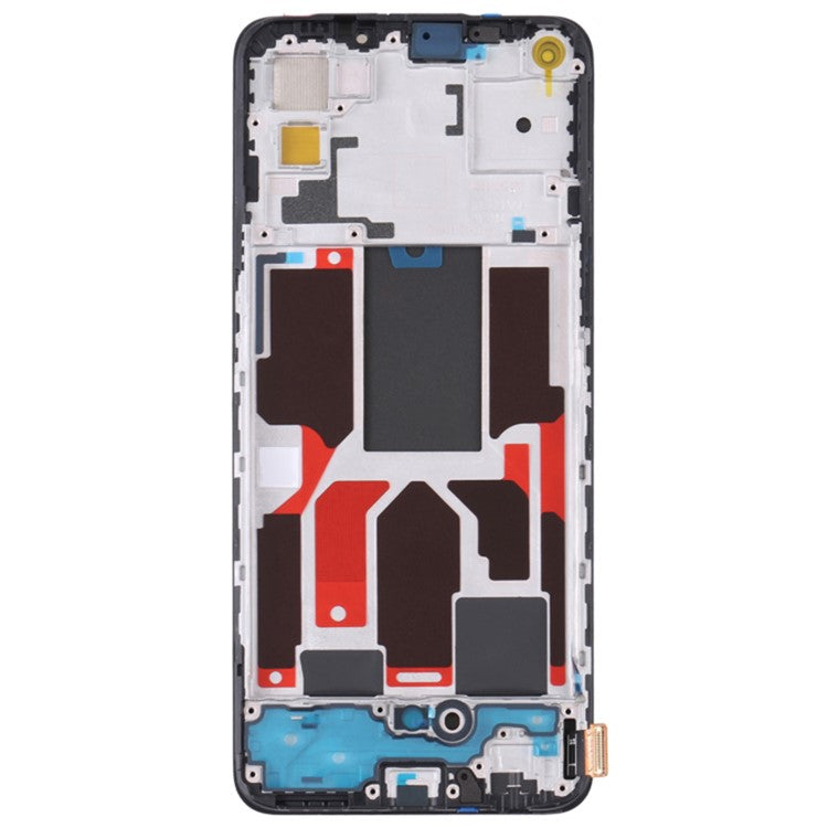 For Oppo Reno5 5G / Find X3 Lite Grade C LCD Screen and Digitizer Assembly + Frame Part (TFT Technology) (without Logo)