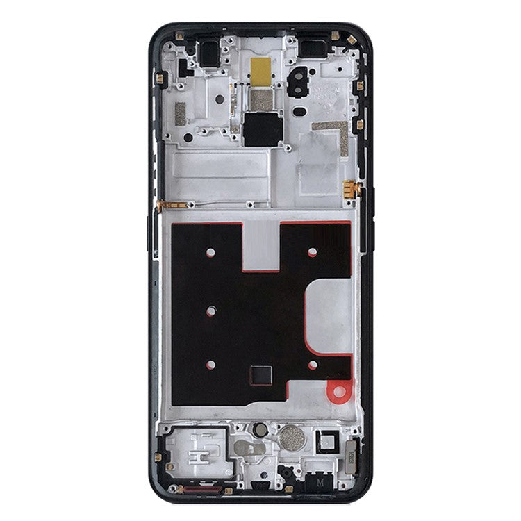 For OPPO Reno2 Z / Reno2 F Grade C OLED Screen and Digitizer Assembly + Frame Repair Part (without Logo) - Black