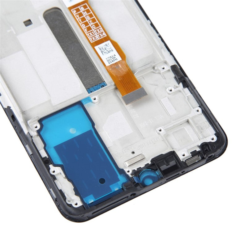 For vivo Y74s / Y76s OEM Grade S LCD Screen and Digitizer Assembly + Frame Part (without Logo)
