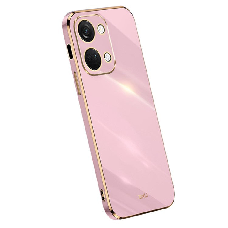 XINLI For OnePlus Nord 3 5G / Ace 2V Soft TPU Phone Case Electroplating Edge Phone Cover - Purple