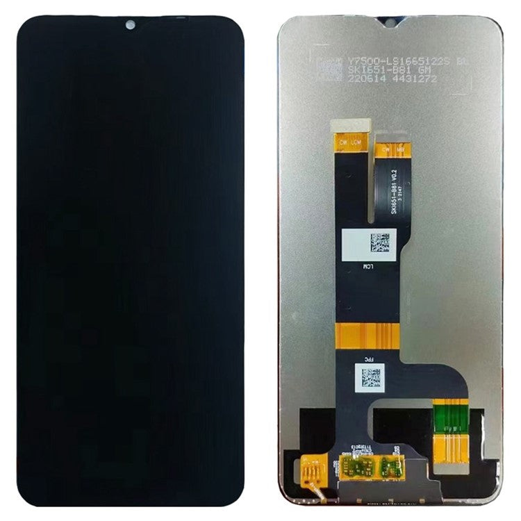For Realme C31 Grade C LCD Screen and Digitizer Assembly Part (without Logo)