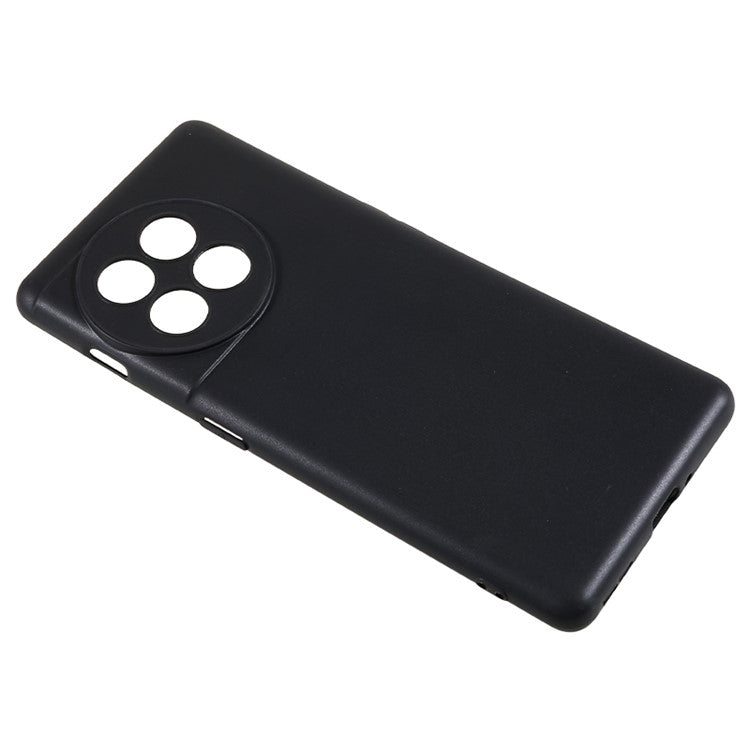 For OnePlus Ace 2 5G / 11R 5G Soft TPU Glossy Phone Cover Anti-scratch Phone Case - Black