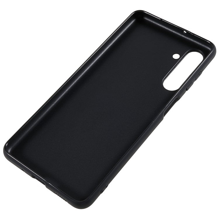 For Samsung Galaxy M54 5G / F54 5G Glossy TPU Case Anti-scratch Phone Cover - Black