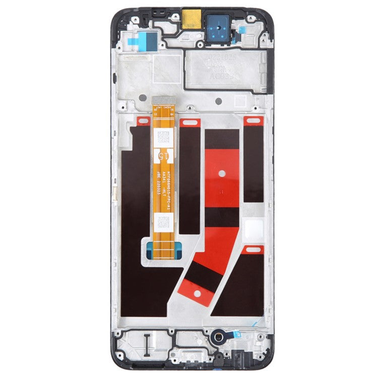 For Oppo A57 4G / A57s 4G / A77 4G Grade B LCD Screen and Digitizer Assembly + Frame Replace Part (without Logo)