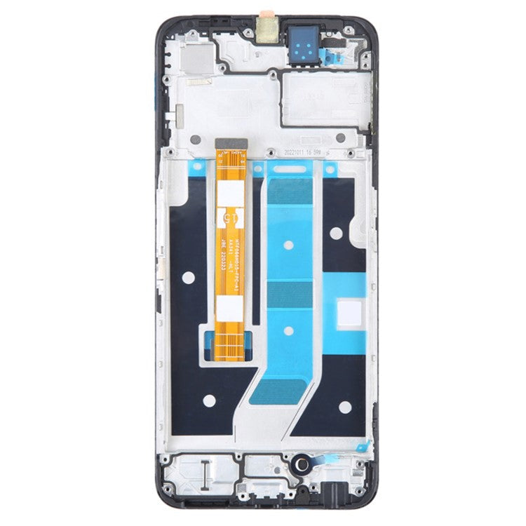 For Oppo A58 5G / A78 5G OEM Grade S LCD Screen and Digitizer Assembly + Frame Part (without Logo)