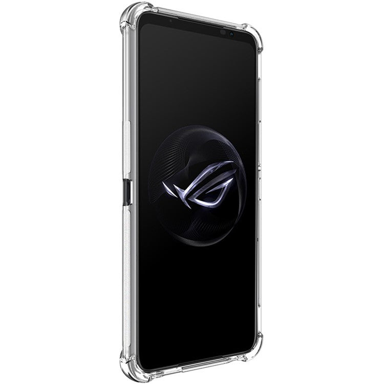 IMAK For Asus ROG Phone 7 5G / Phone 7 Pro / Phone 7 Ultimate 5G Phone Case Airbag Cushion Corner TPU Clear Cover - Transparent