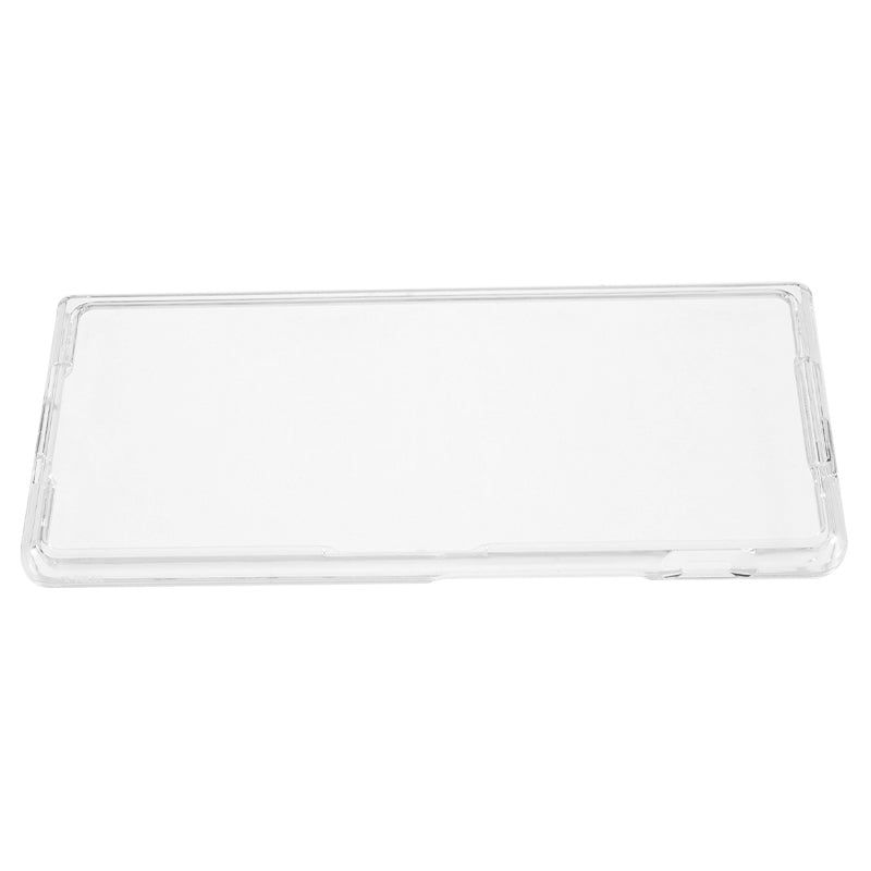 PC Phone Case for vivo X Fold2 Shockproof Case Anti-Drop Two-Piece Design Folding Phone Cover - Transparent