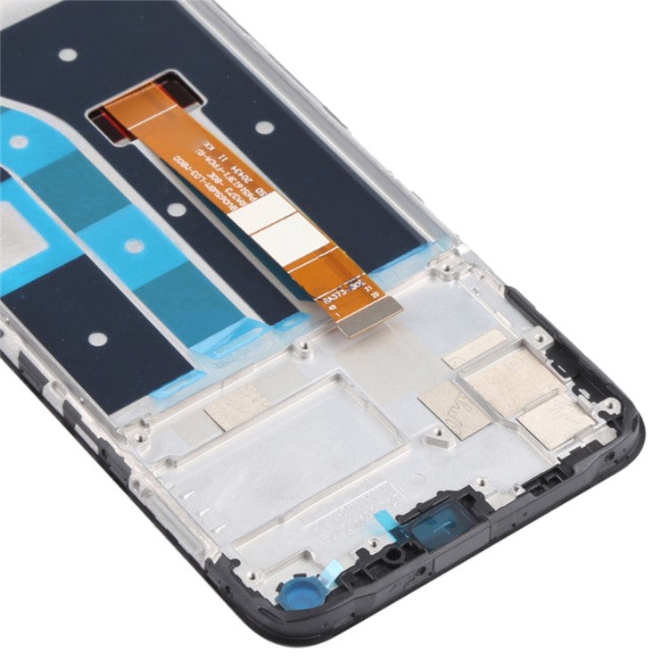 For Realme 7i (Asia) RMX2103 / C17 RMX2101 OEM Grade S LCD Screen and Digitizer Assembly + Frame Part (without Logo)