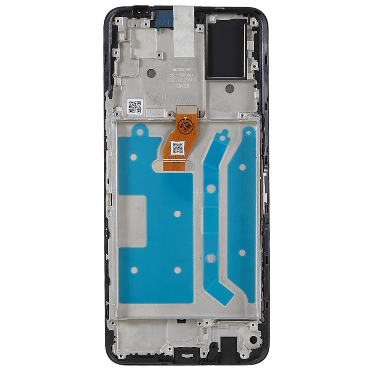 For Honor Play 30 Plus 5G / X7 OEM Grade S LCD Screen and Digitizer Assembly + Frame Replacement Part (without Logo)