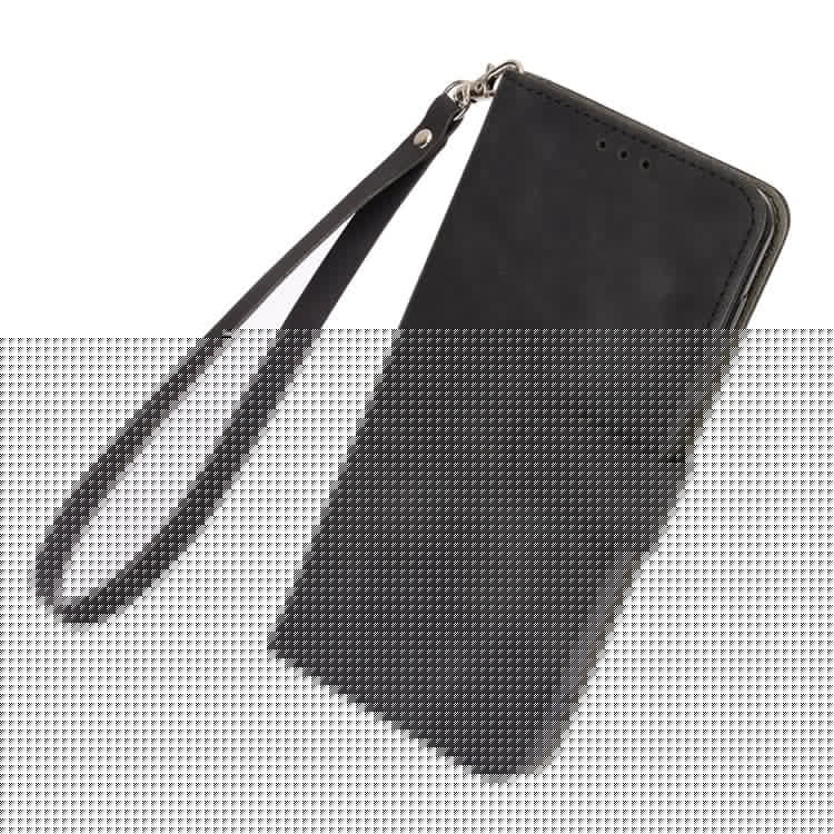 For Samsung Galaxy M54 5G / F54 5G PU Leather Flip Case Skin-touch Wallet Stand Phone Cover - Black
