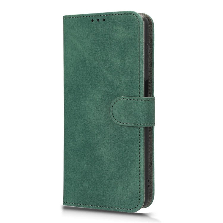 For Samsung Galaxy M54 5G / F54 5G PU Leather Flip Case Skin-touch Wallet Stand Phone Cover - Green