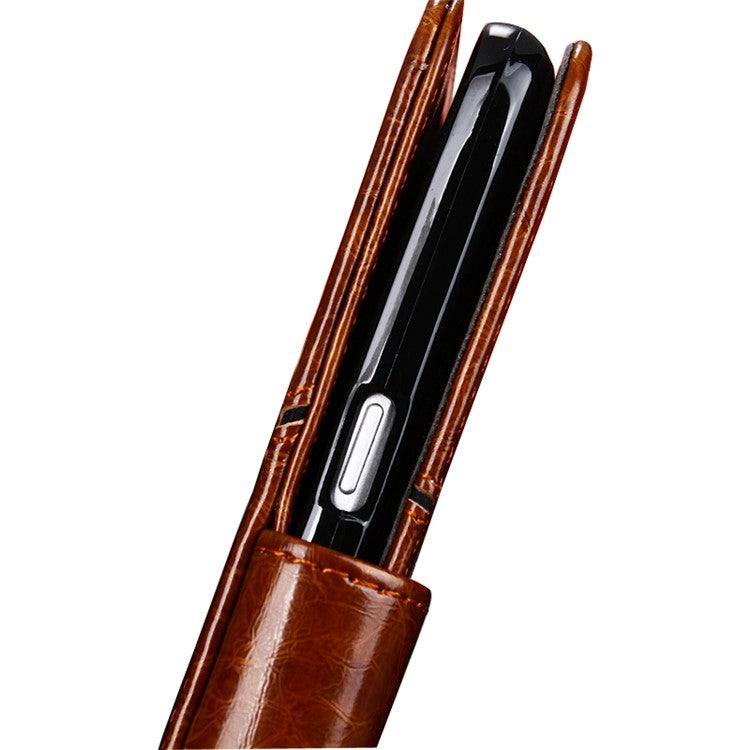 For OnePlus Nord CE 3 Lite 5G / Nord N30 5G PU Leather TPU Interior Protective Case Geometric Splicing Wallet Stand Phone Cover - Light Brown