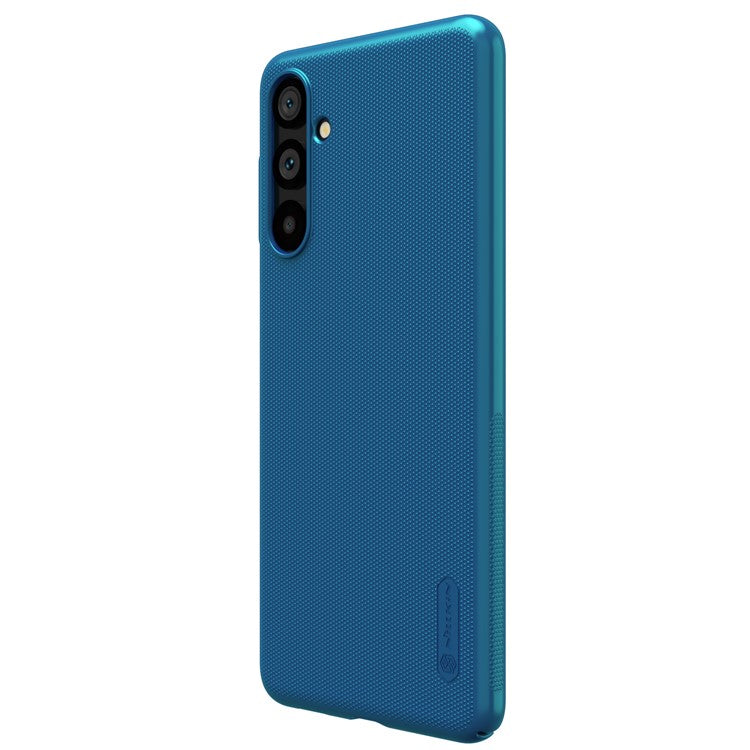 NILLKIN Frosted Shield for Samsung Galaxy M54 5G / F54 5G Shockproof PC Back Cover Matte Phone Case - Blue