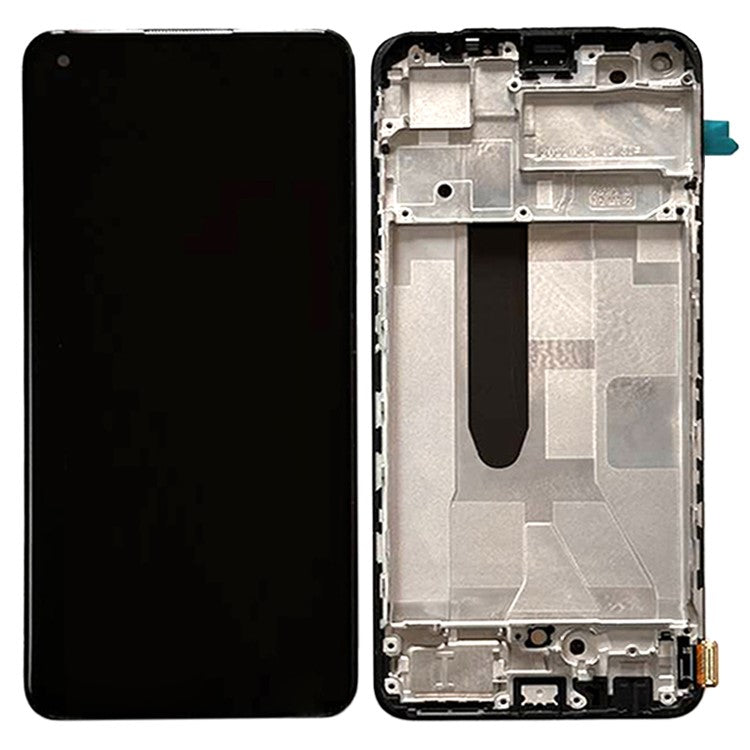 For Realme 9 4G Grade C LCD Screen and Digitizer Assembly + Frame Part (TFT Technology), Not Support Fingerprint Function (without Logo)