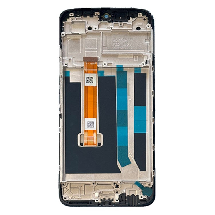 For Oppo A17k 4G / A17 4G Grade B LCD Screen and Digitizer Assembly Part + Frame (without Logo)