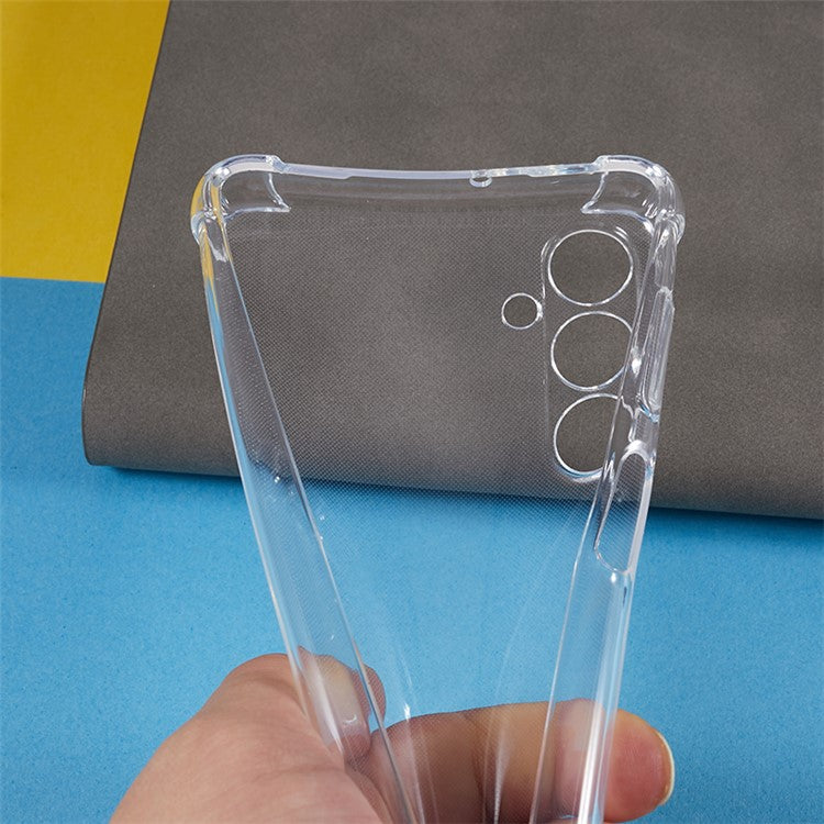 For Samsung Galaxy M54 5G / F54 5G Clear Phone Case Reinforced Corners TPU Cushion Back Cover