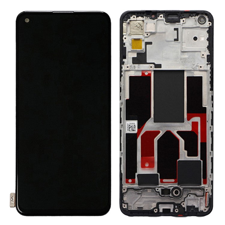 For Realme GT Master Grade C OLED Screen and Digitizer Assembly + Frame Repair Part (without Logo)