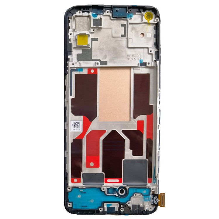 For Realme GT Master Grade C LCD Screen and Digitizer Assembly + Frame (TFT Technology) (without Logo)