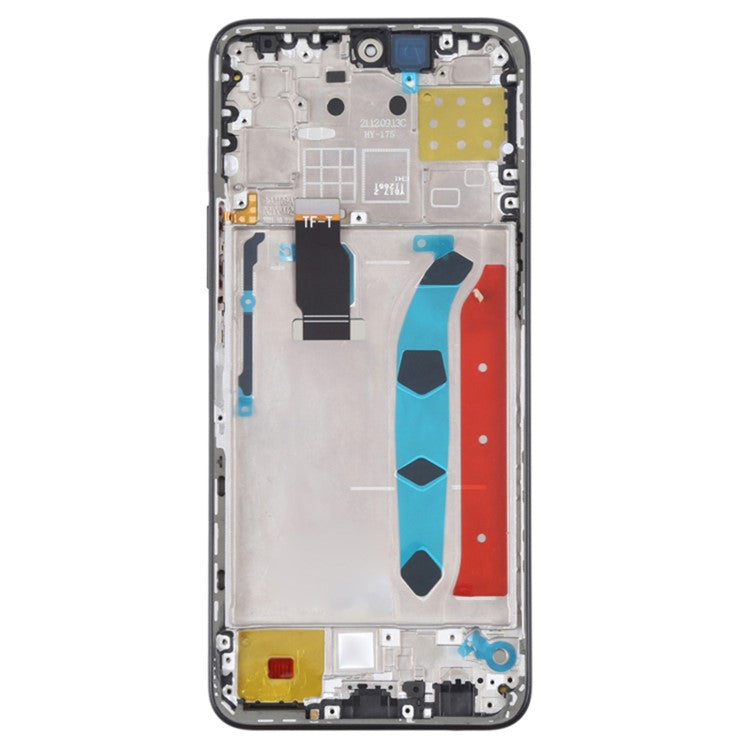 For Honor X8 4G / X30i Grade C LCD Screen and Digitizer Assembly + Frame Replacement Part (without Logo) - Black