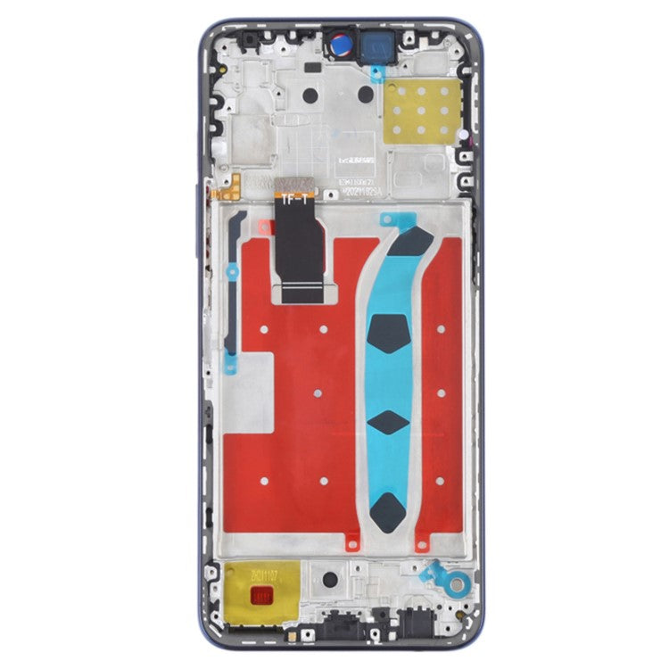For Honor X8 4G / X30i Grade C LCD Screen and Digitizer Assembly + Frame Replacement Part (without Logo) - Blue