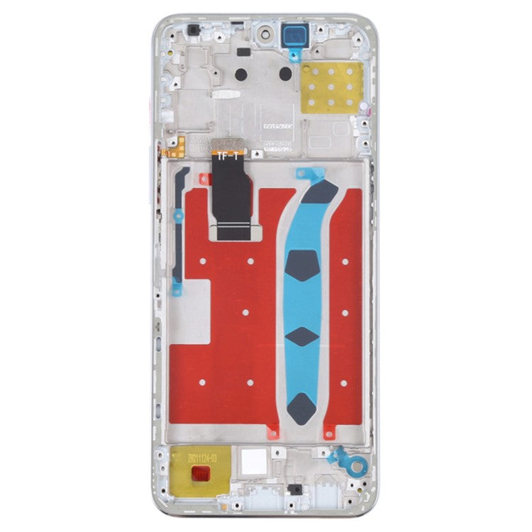 For Honor X8 4G / X30i Grade C LCD Screen and Digitizer Assembly + Frame Replacement Part (without Logo) - Silver