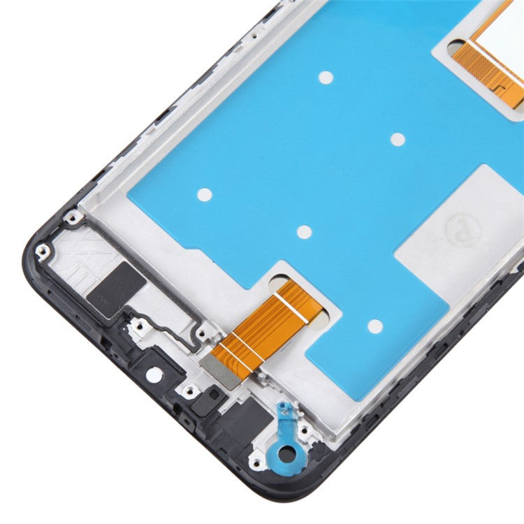 For Honor X7a 4G Grade C LCD Screen and Digitizer Assembly + Frame Replacement Part (without Logo)