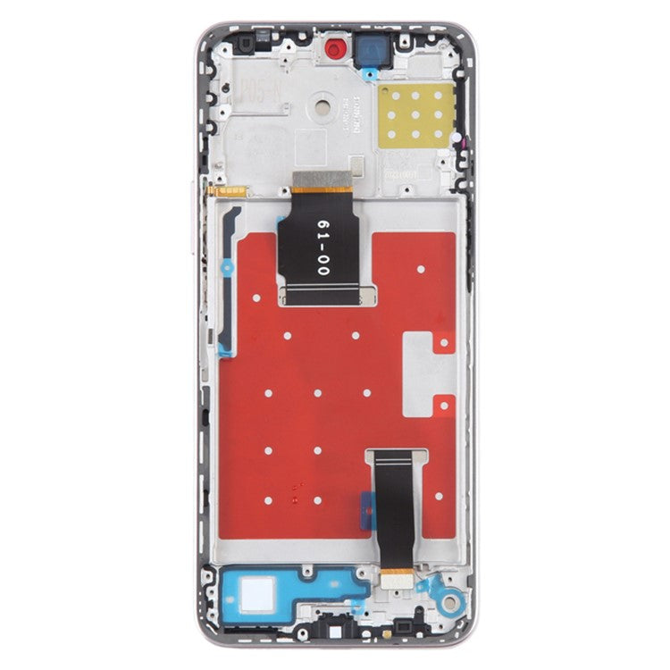 For Honor X8a 4G OEM Grade S LCD Screen and Digitizer Assembly + Frame Replacement Part (without Logo) - Silver